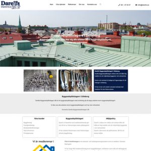 Läs mer om artikeln Ny hemsida åt Darells Byggnadsplåtslageri AB i Göteborg